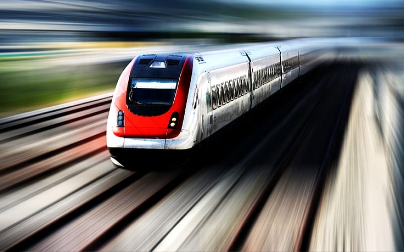 Ilustrasi Kereta Cepat